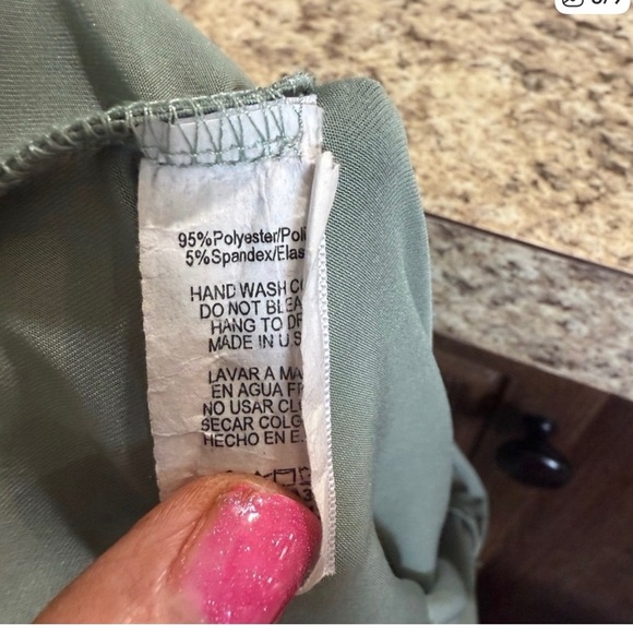 J.O.A. Mint Green Mini Dress - Picture 6 of 10